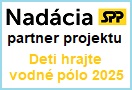 Nadacia SPP, podporuje projekt Deti hrajte vodne polo 2025